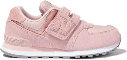 New Balance Kids 393 V1 sneakers met klittenband Roze