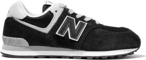 New Balance Kids 574 Core leren sneakers Zwart