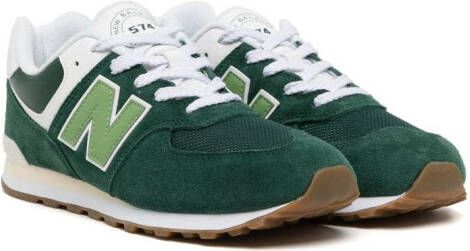 New Balance Kids 574 low-top sneakers Groen