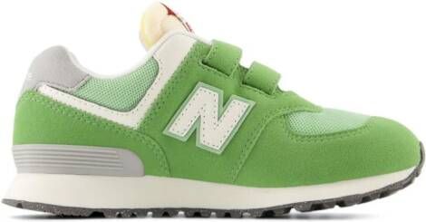 New Balance Kids 574 sneakers met vlakken Groen