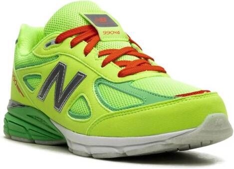 New Balance Kids 990v4 GS "DTLR Festive" sneakers Groen