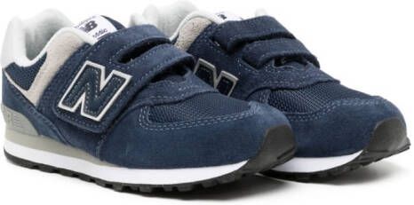 New Balance Kids Sneakers met logopatch Blauw
