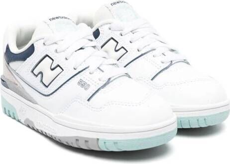 New Balance Kids Sneakers met vlakken Wit