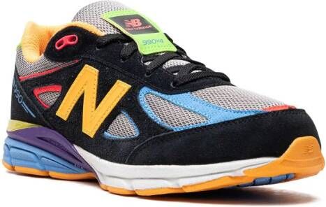 New Balance Kids "x DTLR 990v4 Wild Style 2.0 sneakers" Zwart