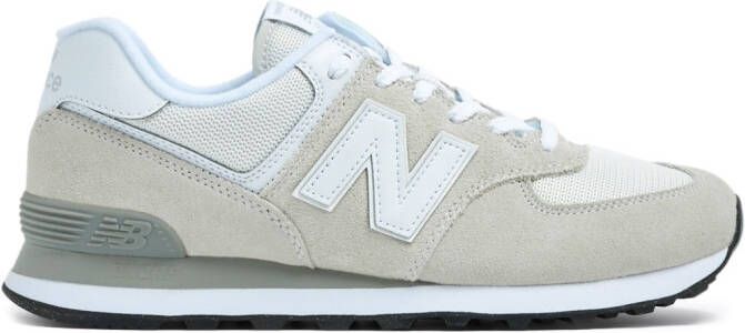 New Balance 550 logo-embossed low-top leather sneakers Wit