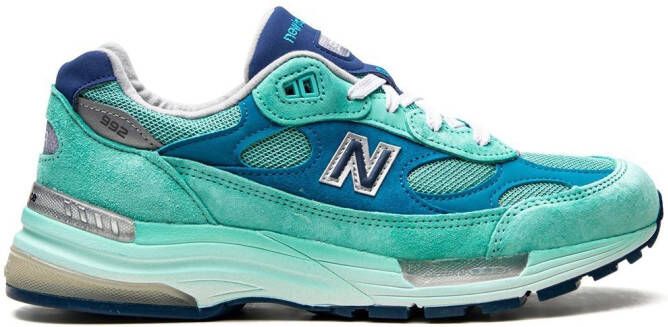 New Balance M992 low-top sneakers Blauw
