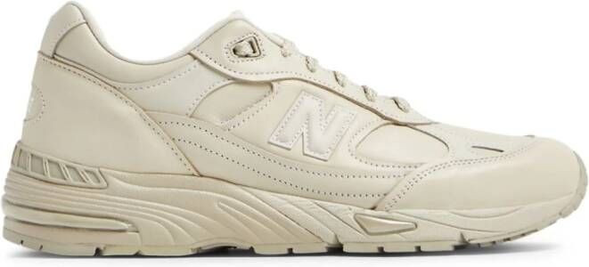 New Balance Made in UK 991v1 sneakers met vlakken Beige