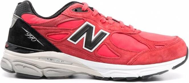 New Balance Made in USA 990 low-top sneakers Rood