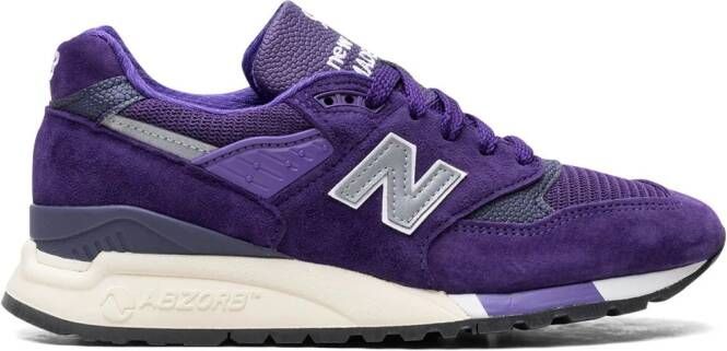New Balance Made in USA 998 "Purple" sneakers Paars