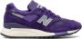 New Balance Made in USA 998 "Purple" sneakers Paars - Thumbnail 1