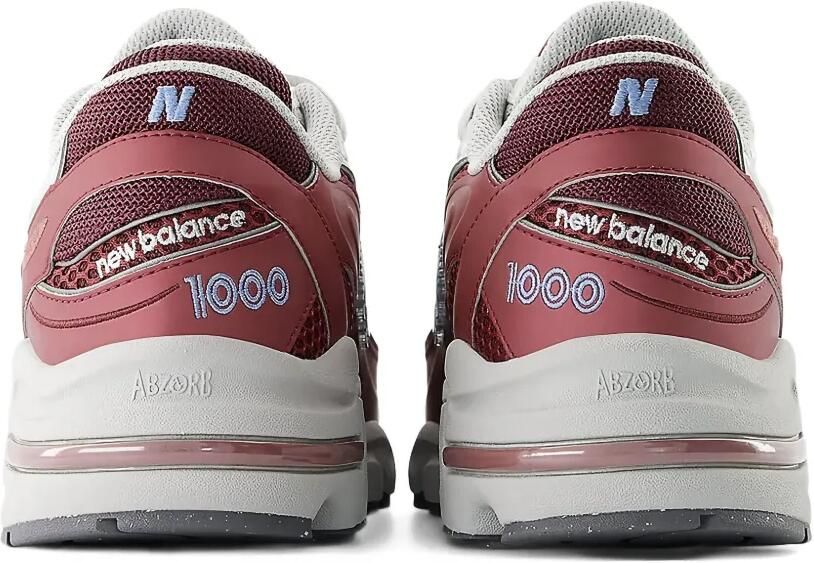 New Balance 1000 "Monarch Burgandy" sneakers Rood - Foto 3