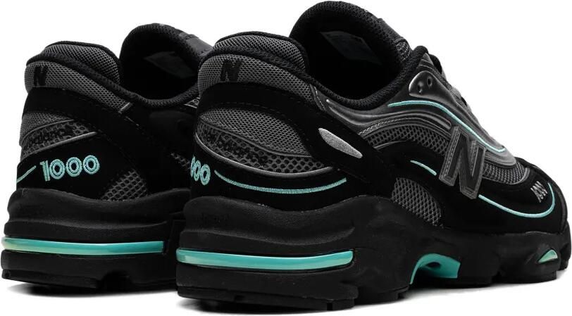 New Balance 1000 sneakers met logo Zwart
