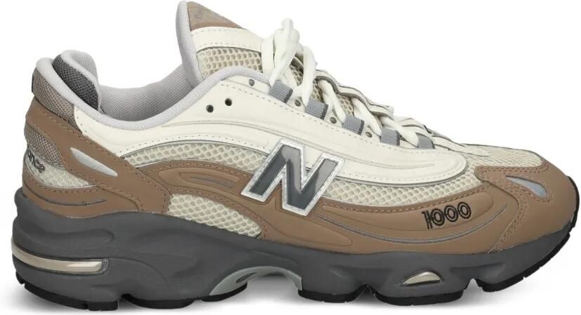 New Balance 1000 sneakers met logodetail Beige