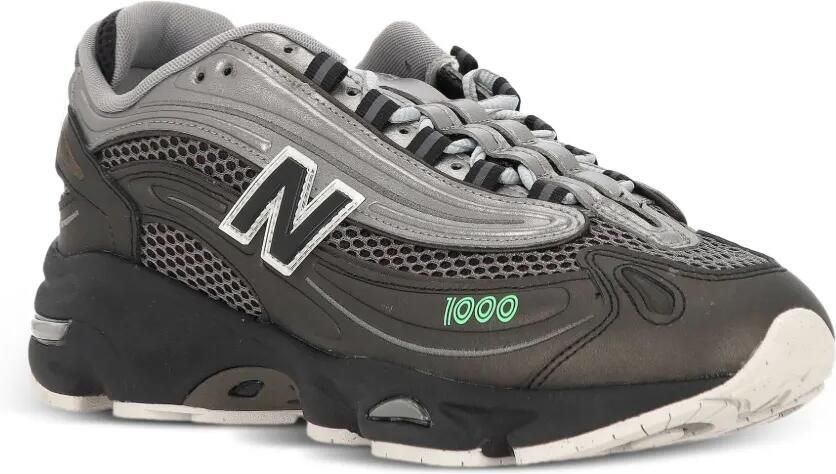 New Balance 1000 sneakers met mesh vlak Zwart - Foto 2