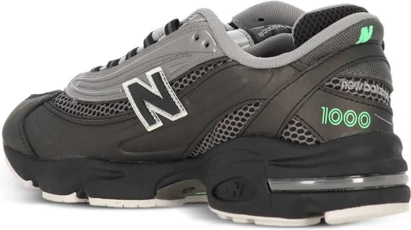 New Balance 1000 sneakers met mesh vlak Zwart - Foto 3