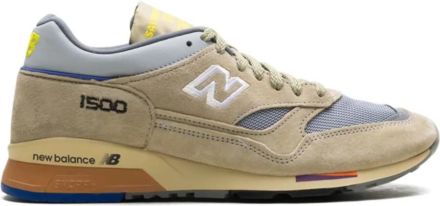 New Balance 1500 "Salehe Bembury Made in UK Olive Grey Mirage Grey Lemon" sneakers Beige
