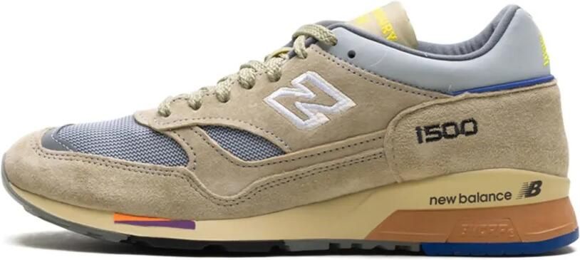 New Balance 1500 "Salehe Bembury Made in UK Olive Grey Mirage Grey Lemon" sneakers Beige - Foto 4