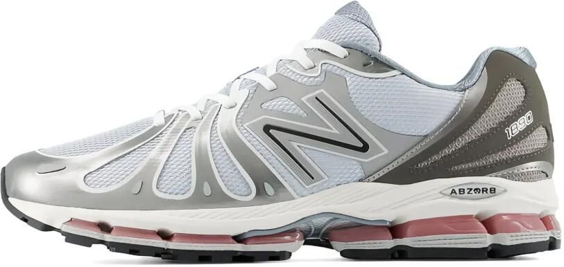 New Balance 1890 sneakers met vlakken Zilver