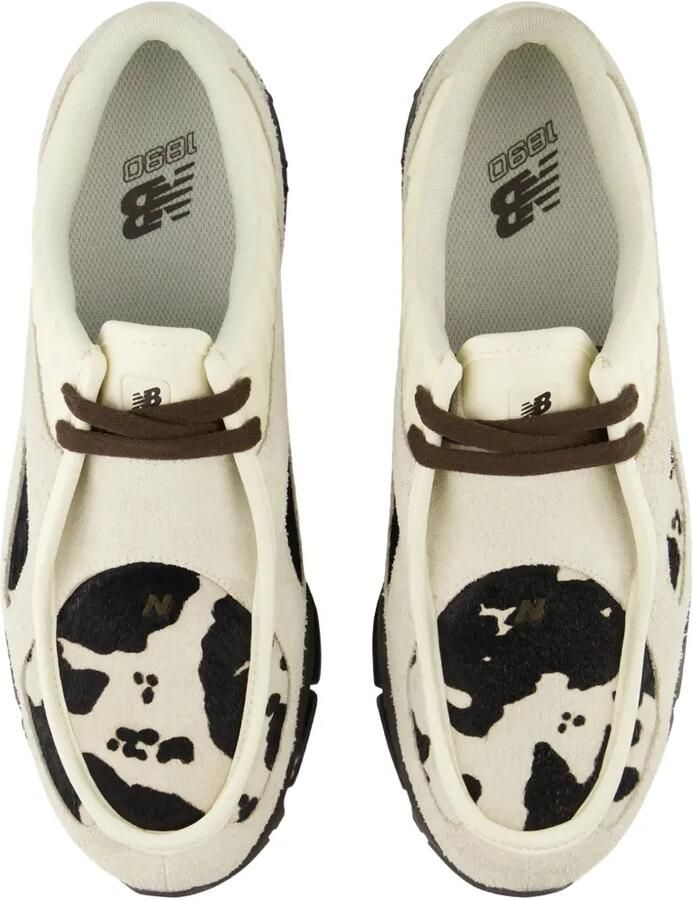 New Balance 1000 leopard-print sneakers Beige
