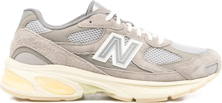 New Balance 2010 mesh suède sneakers Grijs
