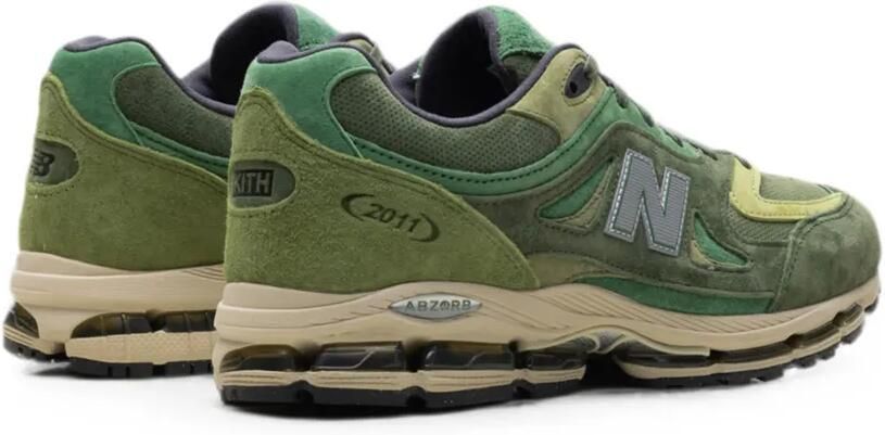 New Balance 2011 Kith panelled sneakers Groen - Foto 4