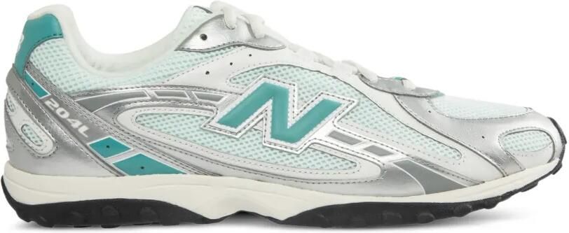 New Balance 204L sneakers met logopatch Zilver