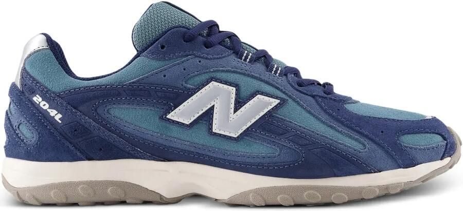 New Balance 204L sneakers met vlakken en logopatch Beige
