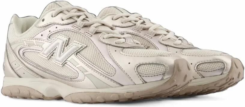 New Balance 204L v1 metallic-finish sneakers Beige - Foto 6