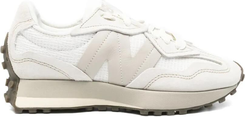 New Balance 327 sneakers met logopatch Beige
