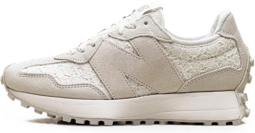 New Balance 327 sneakers met vlakken van kant Beige - Foto 4