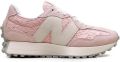 New Balance 327 sneakers met vlakken van kant Roze - Roze