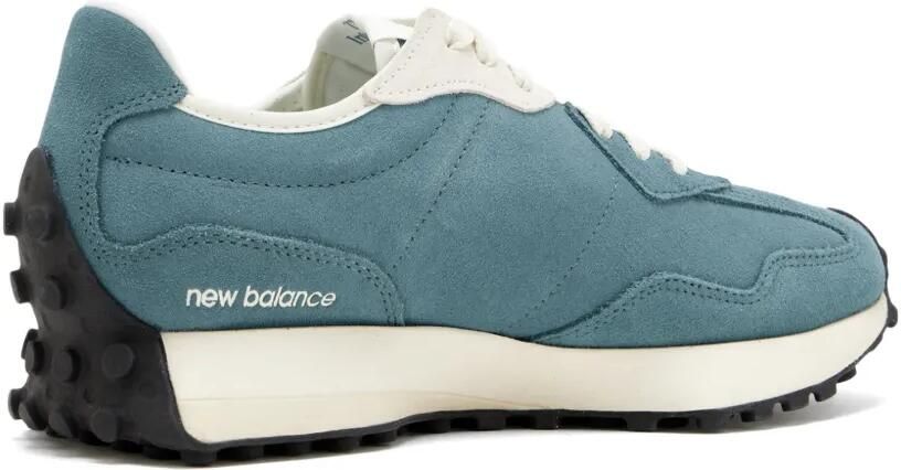 New Balance 327 suède sneakers met vlakken Blauw - Foto 2
