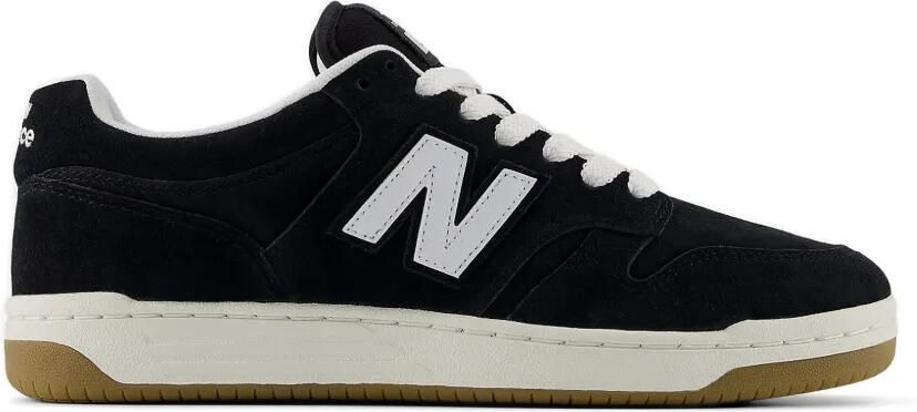 New Balance 480 sneakers met suède vlakken Zwart