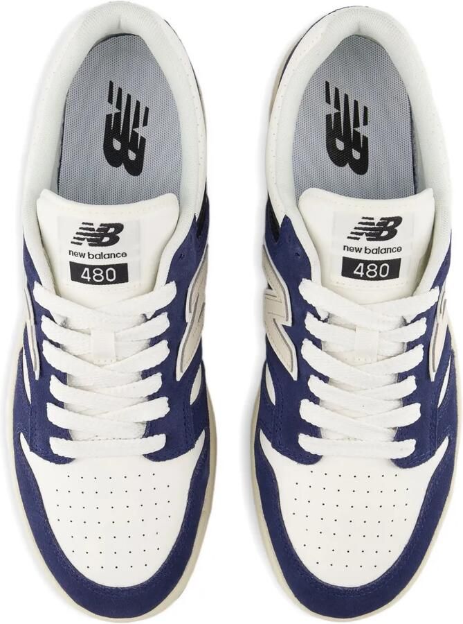 New Balance 480 suède leren sneakers Blauw - Foto 3