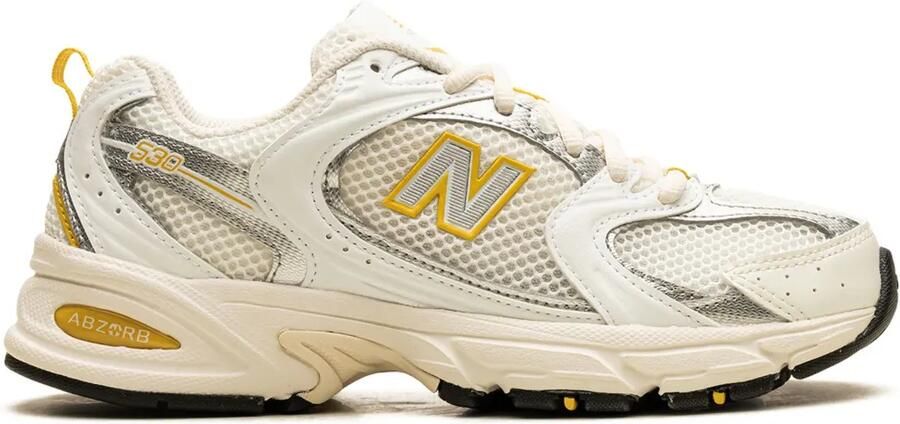 New Balance 530 "Sea Salt White Ginger Lemon Silver Metallic" sneakers Wit