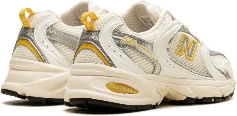 New Balance 530 "Sea Salt White Ginger Lemon Silver Metallic" sneakers Wit - Foto 3