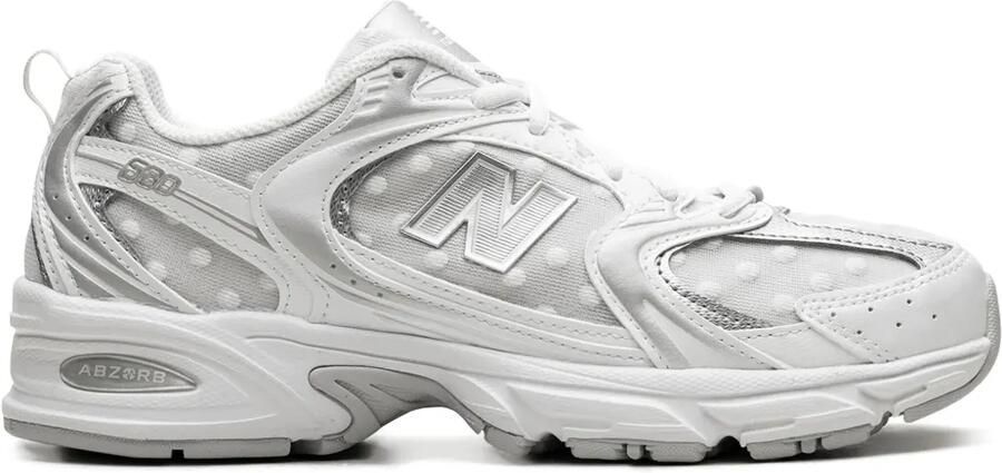 New Balance 530 "Silver Metallic Polka Dots" sneakers Wit