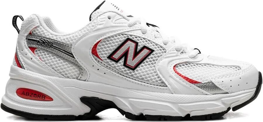 New Balance 530 "White Blast Red" sneakers Wit