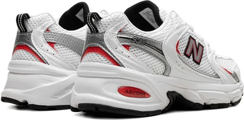 New Balance 530 "White Blast Red" sneakers Wit - Foto 3