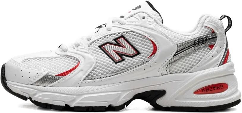 New Balance 530 "White Blast Red" sneakers Wit - Foto 4