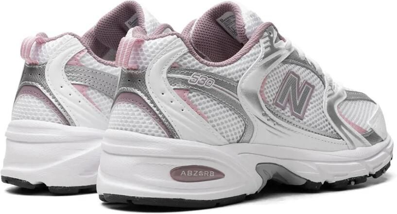 New Balance 530 "White Silver Metalic Ice Wine Mid Century Pin" sneakers Wit - Foto 3