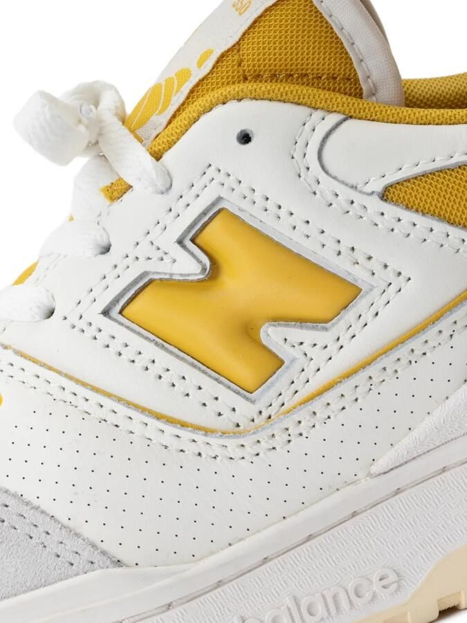 New Balance 550 geperforeerde sneakers Wit
