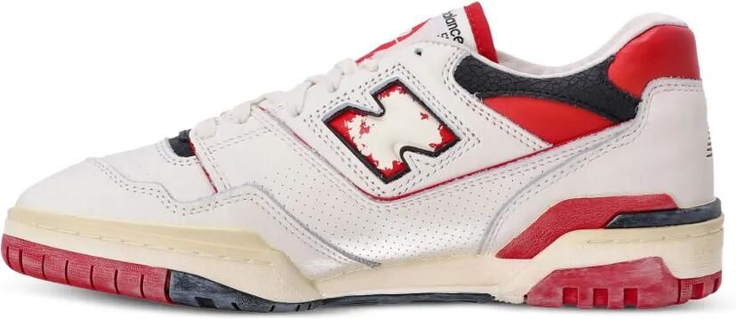 New Balance 550 "Vintage White Red" sneakers Wit