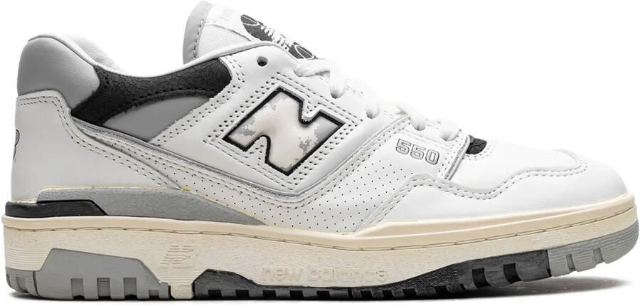 New Balance 550 "Vintage White Black" sneakers Wit