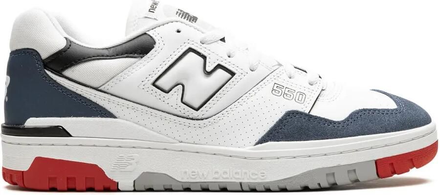 New Balance 550 "White Navy Red" Wit