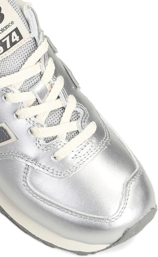 New Balance 574 leren sneakers Zilver - Foto 3