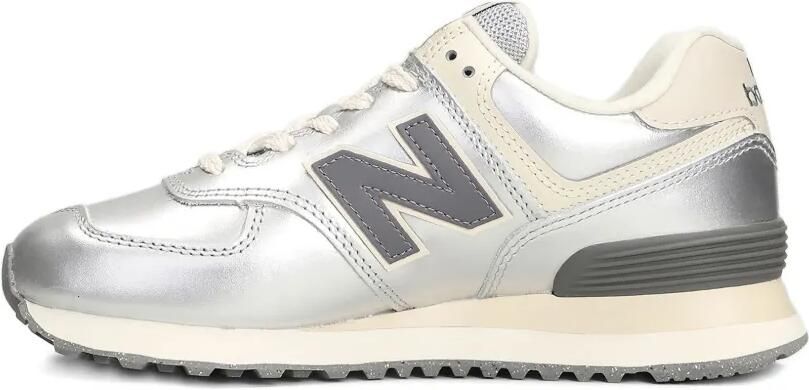New Balance 574 leren sneakers Zilver - Foto 5