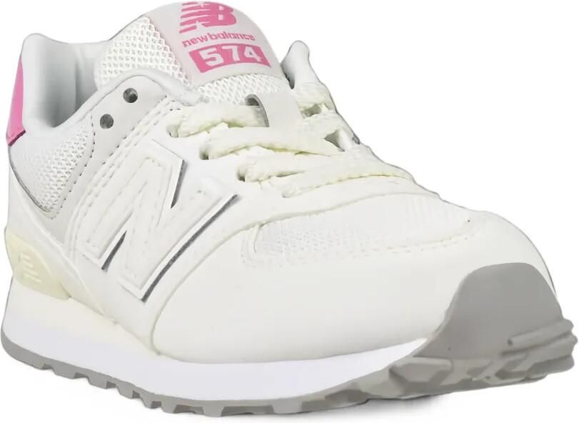 New Balance 574 sneakers met mesh vlak Beige