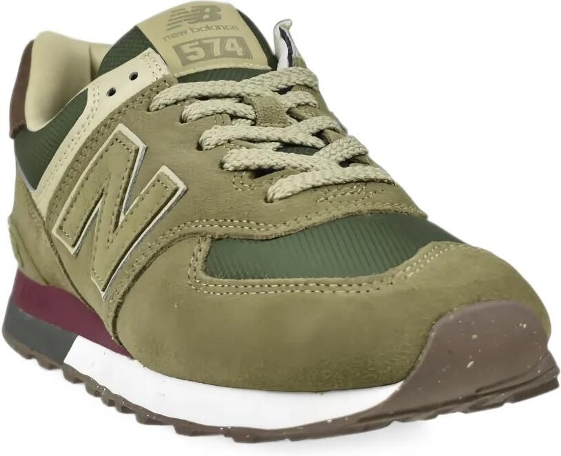 New Balance 574 panelled suede sneakers Groen - Foto 4