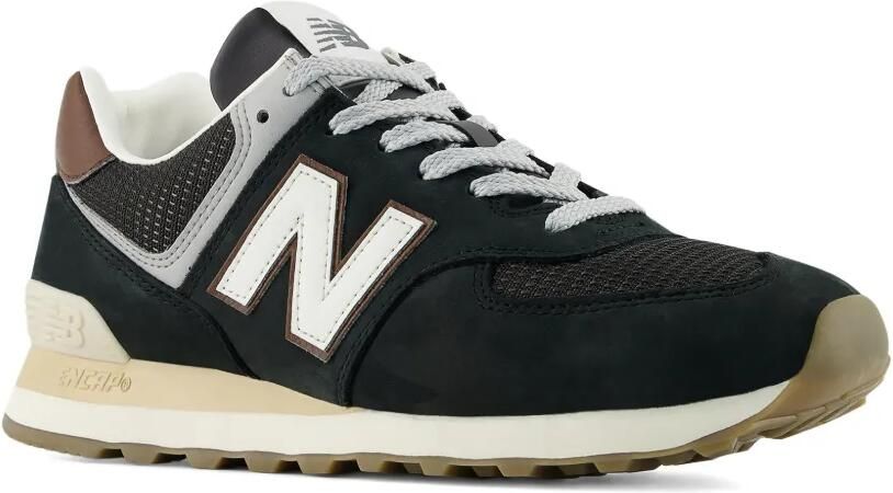 New Balance 574 sneakers met logodetail Bruin - Foto 3